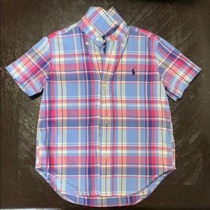 Boys button up shirt